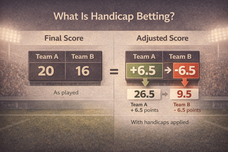 What is handicap betting